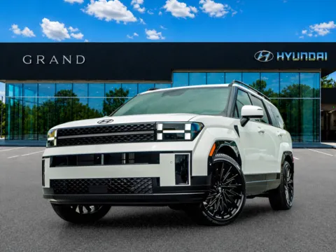 White 2026 Hyundai Santa Fe Calligraphy for sale in Canton, GA