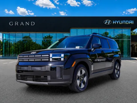 Black 2026 Hyundai Santa Fe Hybrid SEL for sale in Canton, GA