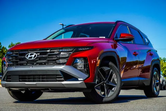 Red 2026 Hyundai Tucson SEL Premium for sale in Canton, GA