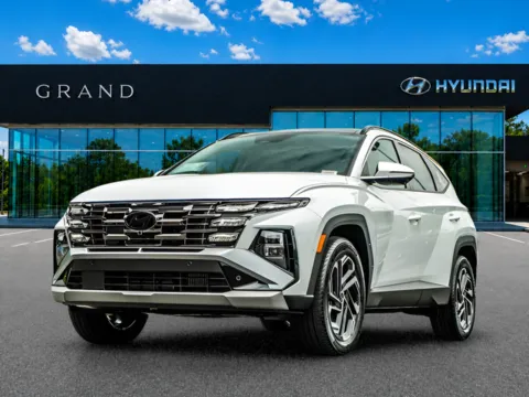 White 2026 Hyundai Tucson Hybrid Limited for sale in Canton, GA