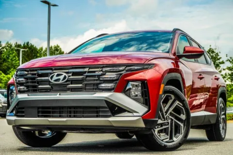 Red 2026 Hyundai Tucson SEL Plus for sale in Canton, GA