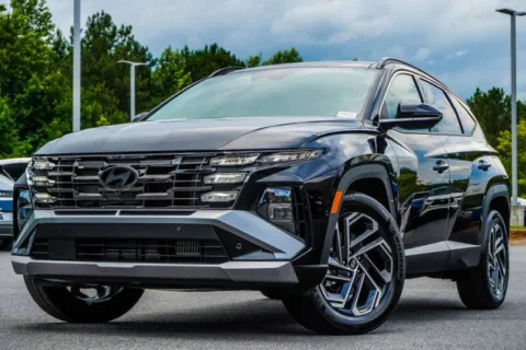 Black 2026 Hyundai Tucson Hybrid Limited for sale in Canton, GA