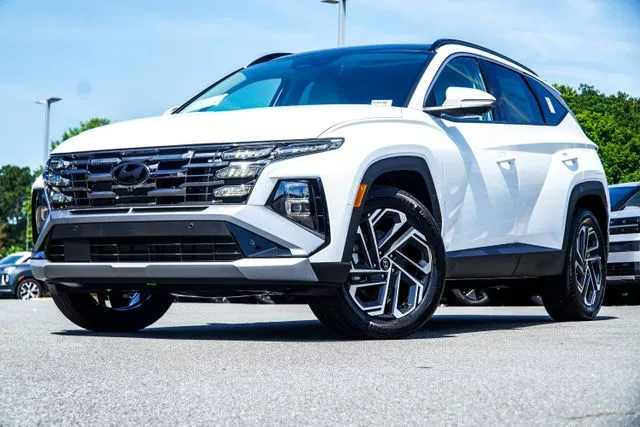 White 2026 Hyundai Tucson Hybrid Limited for sale in Canton, GA