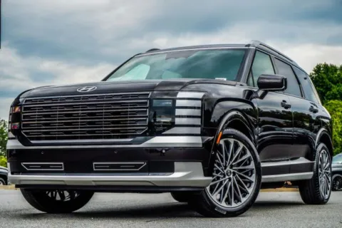 Red 2026 Hyundai Palisade Hybrid Calligraphy for sale in Canton, GA