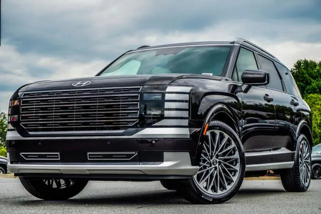 Red 2026 Hyundai Palisade Hybrid Calligraphy for sale in Canton, GA