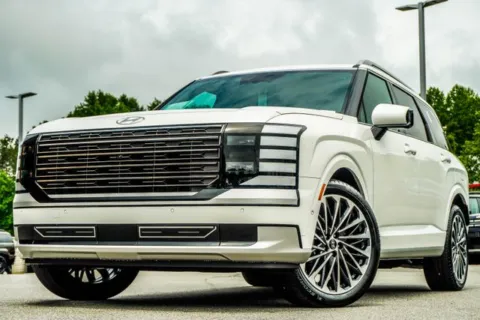 White 2026 Hyundai Palisade Hybrid Calligraphy for sale in Canton, GA