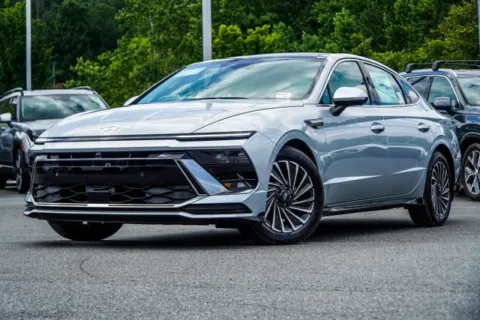 Silver 2026 Hyundai Sonata Hybrid Limited for sale in Canton, GA