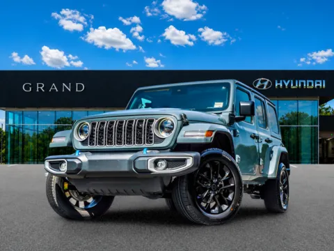 Gray 2024 Jeep Wrangler Sahara 4xe for sale in Canton, GA