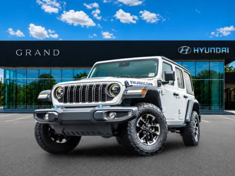 White 2024 Jeep Wrangler Rubicon 4xe for sale in Canton, GA