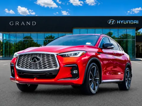 Gray 2023 INFINITI QX55 SENSORY for sale in Canton, GA