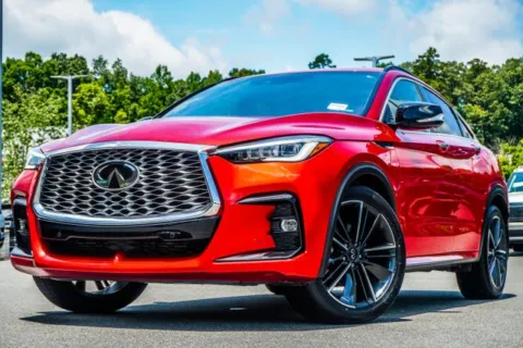 Gray 2023 INFINITI QX55 SENSORY for sale in Canton, GA