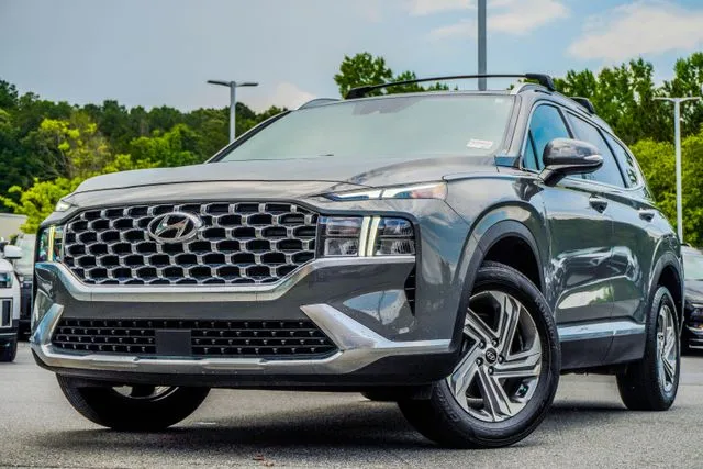 Gray 2022 Hyundai Santa Fe SEL for sale in Canton, GA