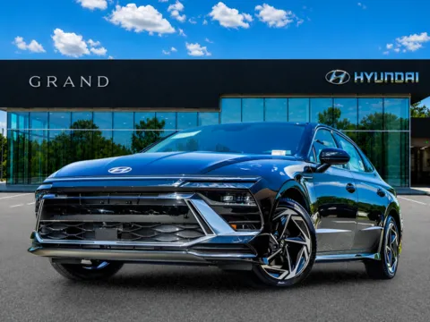 Black 2026 Hyundai Sonata SEL Sport for sale in Canton, GA