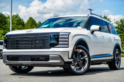 White 2026 Hyundai Palisade Hybrid Limited for sale in Canton, GA