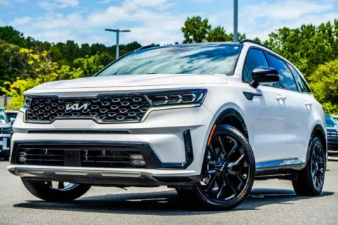 White 2022 Kia Sorento SX for sale in Canton, GA
