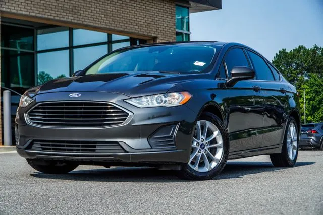 Gray 2020 Ford Fusion SE for sale in Canton, GA
