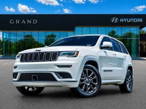 White 2019 Jeep Grand Cherokee Overland for sale in Canton, GA