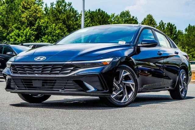 Black 2026 Hyundai Elantra Limited for sale in Canton, GA