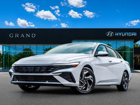 White 2026 Hyundai Elantra Limited for sale in Canton, GA