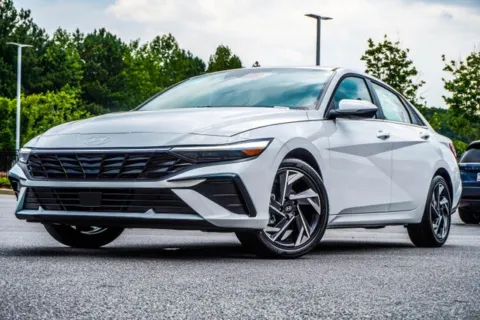 White 2026 Hyundai Elantra Limited for sale in Canton, GA