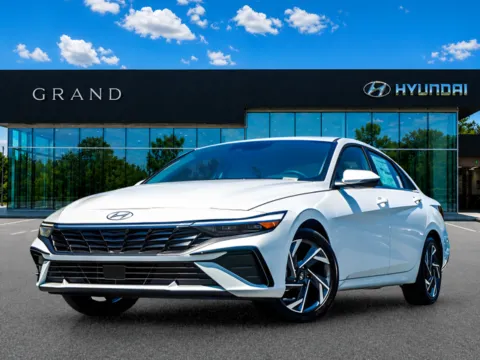 White 2026 Hyundai Elantra Limited for sale in Canton, GA