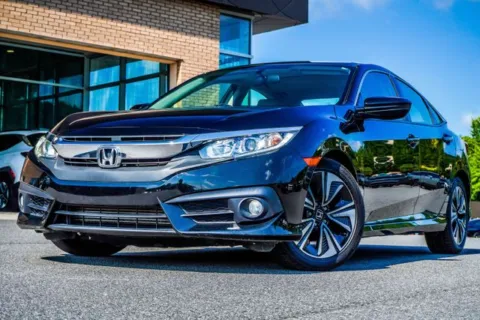 Black 2018 Honda Civic EX-T for sale in Canton, GA
