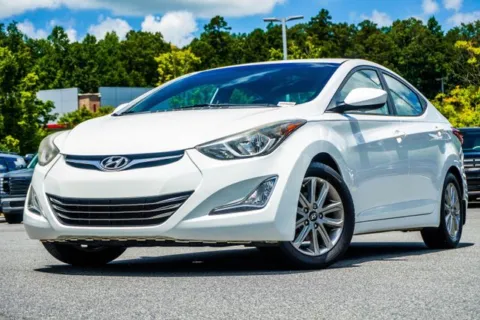 White 2014 Hyundai Elantra SE for sale in Canton, GA