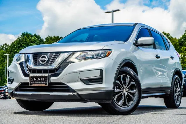 Silver 2017 Nissan Rogue S for sale in Canton, GA