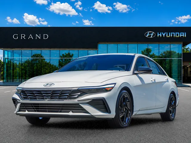 White 2026 Hyundai Elantra SEL Sport for sale in Canton, GA