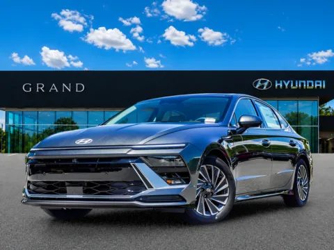 Gray 2026 Hyundai Sonata Hybrid Limited for sale in Canton, GA