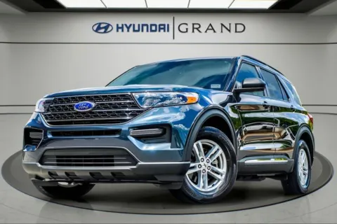 Blue 2024 Ford Explorer XLT for sale in Canton, GA