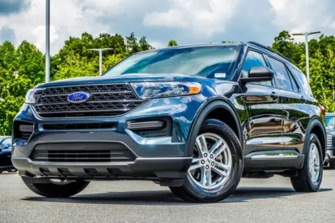 Blue 2024 Ford Explorer XLT for sale in Canton, GA
