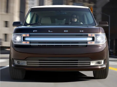 Red 2013 Ford Flex SEL for sale in Canton, GA