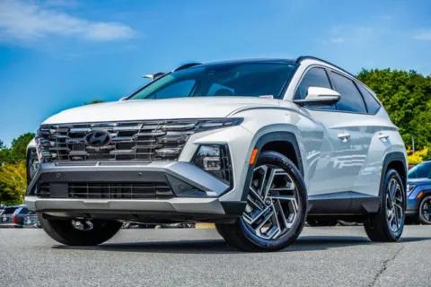 White 2025 Hyundai Tucson Limited for sale in Canton, GA