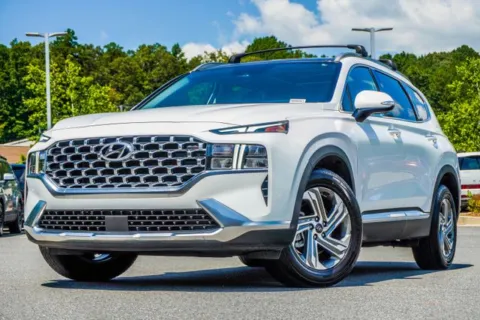 White 2022 Hyundai Santa Fe SEL for sale in Canton, GA
