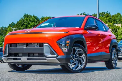 Orange 2026 Hyundai Kona SEL Premium for sale in Canton, GA