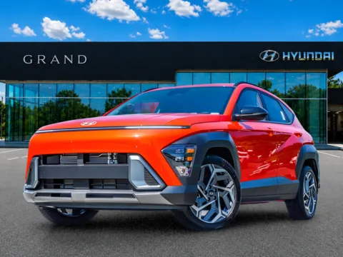Orange 2026 Hyundai Kona SEL Premium for sale in Canton, GA