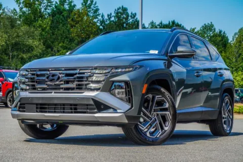 Gray 2026 Hyundai Tucson Hybrid Limited for sale in Canton, GA