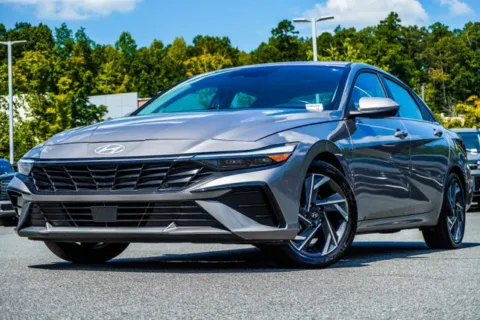 Gray 2025 Hyundai Elantra Limited for sale in Canton, GA