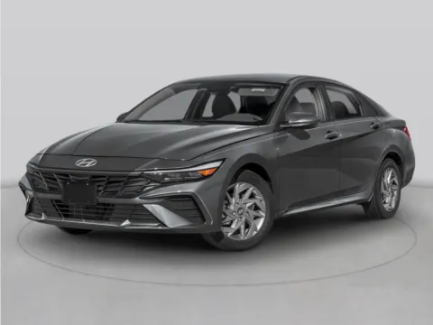 White 2024 Hyundai Elantra Hybrid Blue for sale in Canton, GA