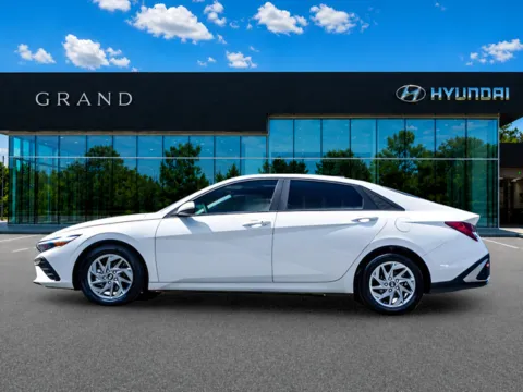 Another view of 2024 Hyundai Elantra Hybrid Blue for sale in Canton, GA at Grand Hyundai of Canton