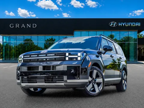 Black 2026 Hyundai Santa Fe Hybrid Limited for sale in Canton, GA