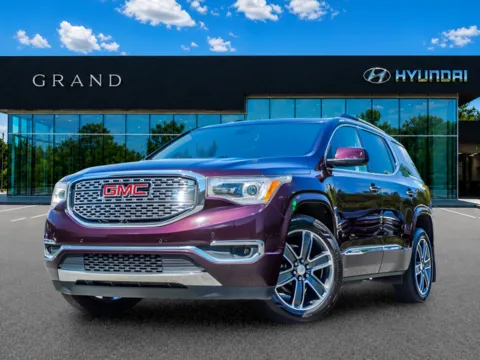 Black 2017 GMC Acadia Denali for sale in Canton, GA