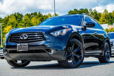 Black 2016 INFINITI QX70 for sale in Canton, GA