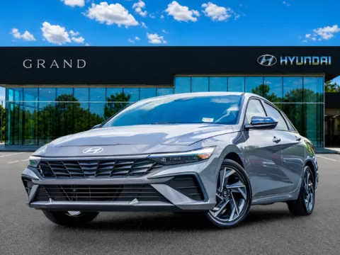 Gray 2025 Hyundai Elantra Hybrid SEL Sport for sale in Canton, GA