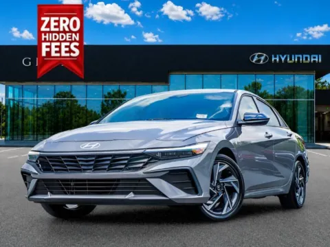 Gray 2025 Hyundai Elantra Hybrid SEL Sport for sale in Canton, GA