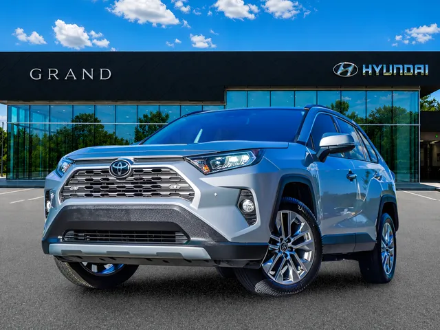 Silver 2019 Toyota RAV4 Limited for sale in Canton, GA