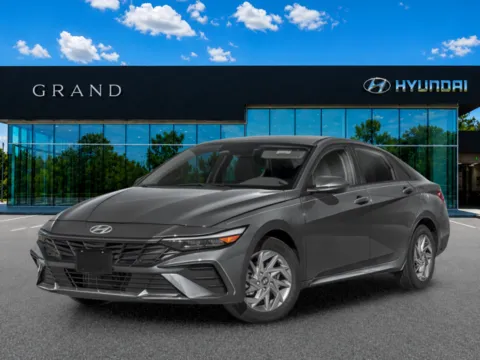 White 2026 Hyundai Elantra Hybrid Blue for sale in Canton, GA