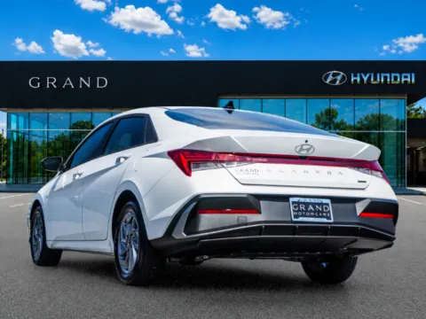 Another view of 2026 Hyundai Elantra Hybrid Blue for sale in Canton, GA at Grand Hyundai of Canton