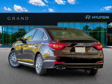 Brown 2015 Hyundai Sonata Limited for sale in Canton, GA